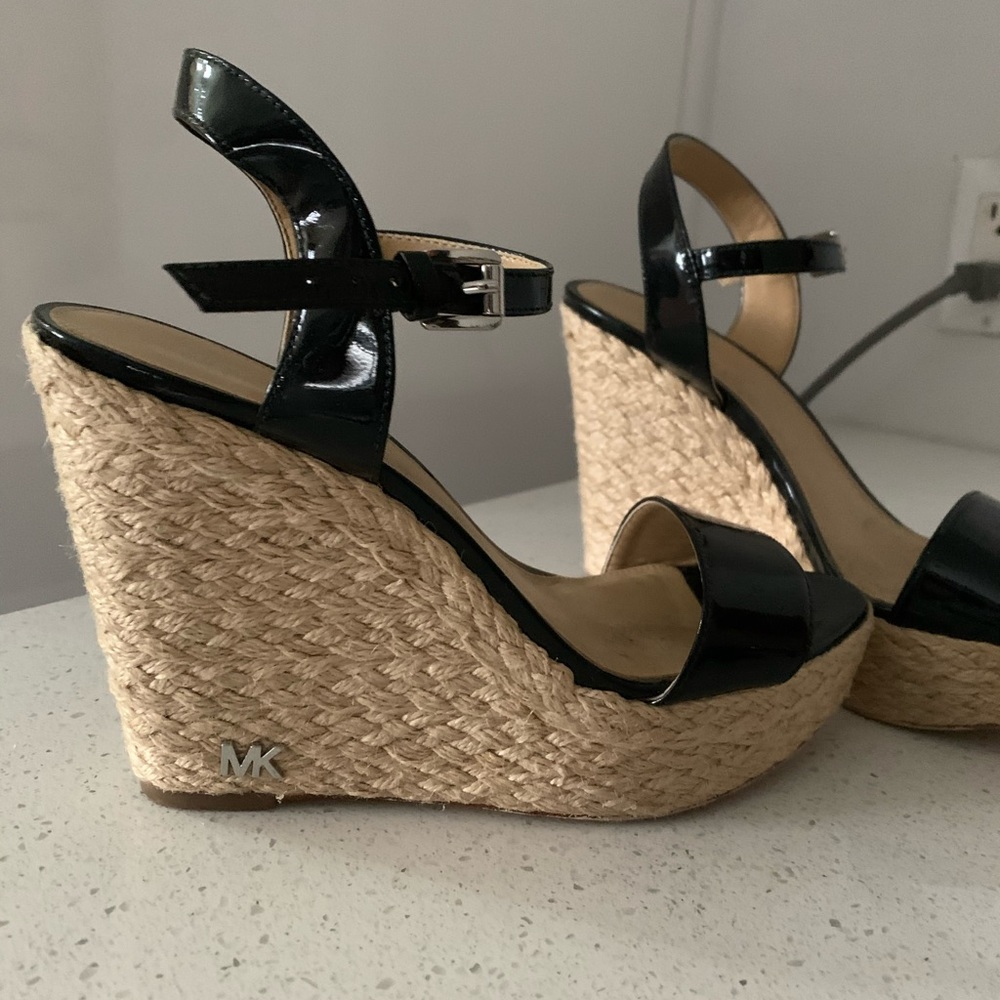 Michael Kors Cork Screw Wedges